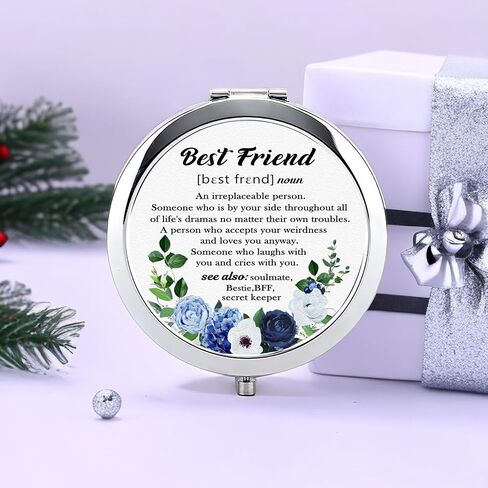 Thank You Gifts for Women, Thank You Compact Mirror, Appreciation Gifts, Farewell Gift for Women Friends Coworkers Colleague Makeup Mirror in Saudi Arabia