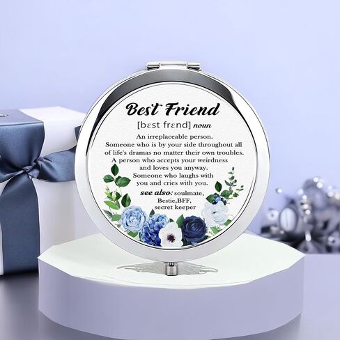 Thank You Gifts for Women, Thank You Compact Mirror, Appreciation Gifts, Farewell Gift for Women Friends Coworkers Colleague Makeup Mirror in Saudi Arabia