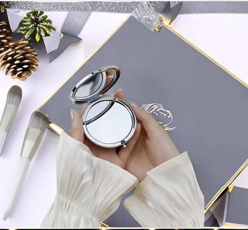 Thank You Gifts for Women, Thank You Compact Mirror, Appreciation Gifts, Farewell Gift for Women Friends Coworkers Colleague Makeup Mirror in Saudi Arabia