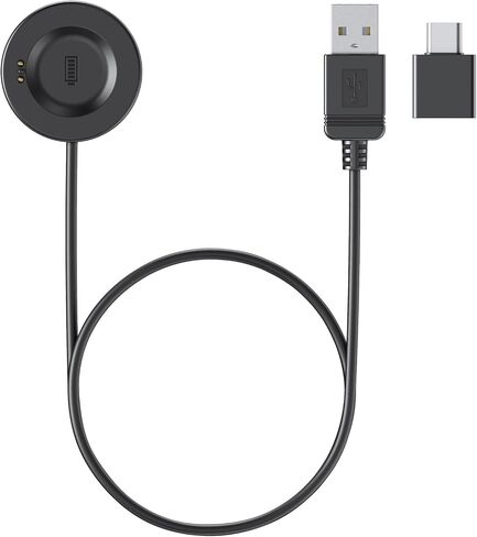 كابل شاحن USB للساعة الذكية iTouch Wearables Air 3 والساعة الذكية iTouch Sport 3، قاعدة شحن بديلة متوافقة مع الساعة الذكية iTouch Air 3، الساعة الذكية iTouch Sport 3 (أسود) in Saudi Arabia