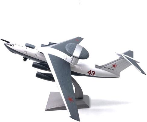 E-3 Sentry 1/200 مقياس دييكاست مجموعة نموذج طائرة معدنية مع حامل نموذج Aircaft العسكري لمجموعة عرض الكبار أو هدية in Saudi Arabia