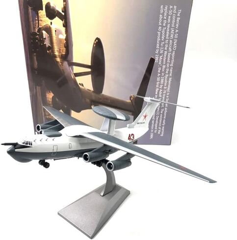 E-3 Sentry 1/200 مقياس دييكاست مجموعة نموذج طائرة معدنية مع حامل نموذج Aircaft العسكري لمجموعة عرض الكبار أو هدية in Saudi Arabia