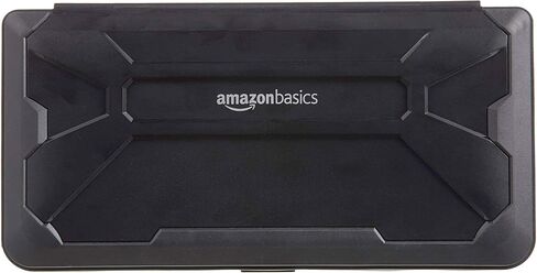 Amazon Basics Vault Case for Nintendo Switch, 10.5 x 5.4 x 1.8 inches, Black (Not compatible with Nintendo Switch OLED model) in Saudi Arabia