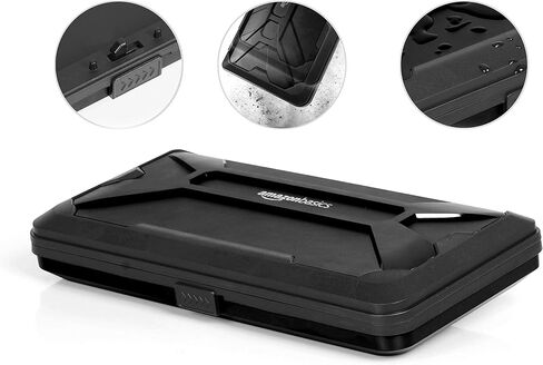 Amazon Basics Vault Case for Nintendo Switch, 10.5 x 5.4 x 1.8 inches, Black (Not compatible with Nintendo Switch OLED model) in Saudi Arabia