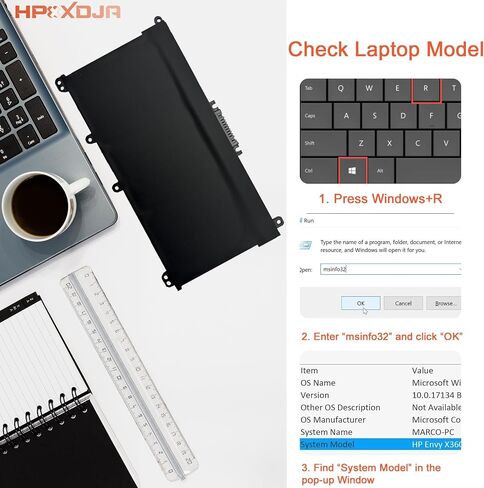 HW03XL استبدال بطارية الكمبيوتر المحمول HP Pavilion 15-EG 15-EH 15-EG00000 15-EH0090WM DF15 15T-EG 15Z-EH 17-CN 17-CP 17S-CU 17T-CN 17Z-CP Series L97300-005 HSTNN-IB90 L96887- 421 تي بي إن-C131 in Saudi Arabia