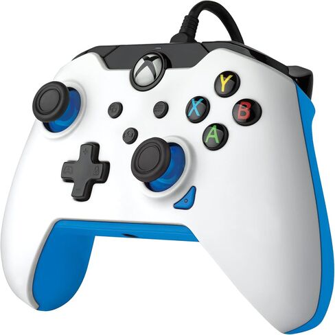 PDP Wired Game Controller - Xbox Series X|S, Xbox One, PC/Laptop Windows 10, Steam Gaming Controller - USB - Advanced Audio Controls - Dual Vibration Videogame Gamepad - Raven Black in Saudi Arabia