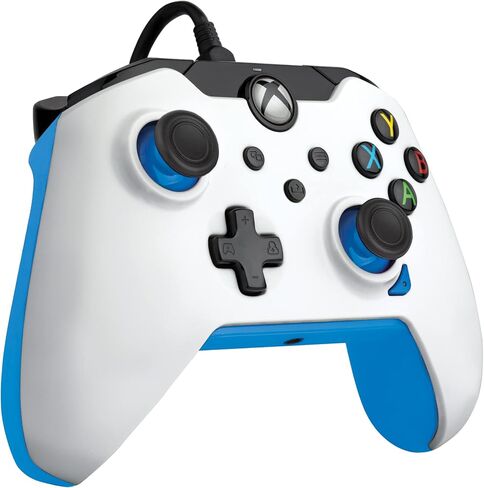 PDP Wired Game Controller - Xbox Series X|S, Xbox One, PC/Laptop Windows 10, Steam Gaming Controller - USB - Advanced Audio Controls - Dual Vibration Videogame Gamepad - Raven Black in Saudi Arabia