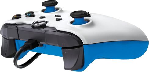 PDP Wired Game Controller - Xbox Series X|S, Xbox One, PC/Laptop Windows 10, Steam Gaming Controller - USB - Advanced Audio Controls - Dual Vibration Videogame Gamepad - Raven Black in Saudi Arabia