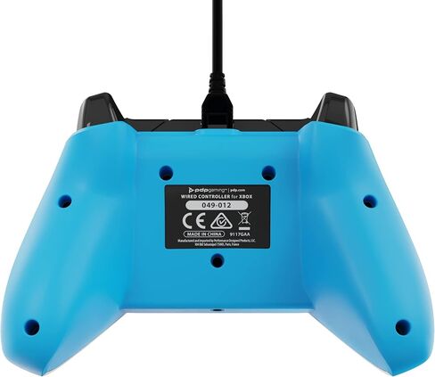 PDP Wired Game Controller - Xbox Series X|S, Xbox One, PC/Laptop Windows 10, Steam Gaming Controller - USB - Advanced Audio Controls - Dual Vibration Videogame Gamepad - Raven Black in Saudi Arabia