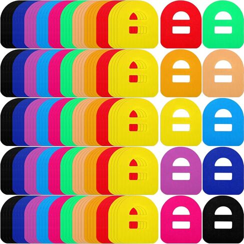 160 Pcs Adhesive Patches for G6 Waterproof Adhesive Patches Compatible with Omnipod Pre Cut Back Paper Continuous Glucose Monitor Protection Cover for 10-14 Days, 10 Colors in Saudi Arabia