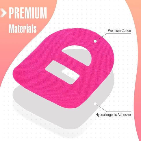 160 Pcs Adhesive Patches for G6 Waterproof Adhesive Patches Compatible with Omnipod Pre Cut Back Paper Continuous Glucose Monitor Protection Cover for 10-14 Days, 10 Colors in Saudi Arabia