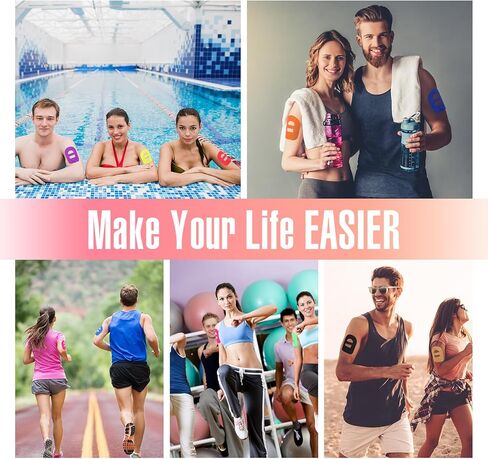 160 Pcs Adhesive Patches for G6 Waterproof Adhesive Patches Compatible with Omnipod Pre Cut Back Paper Continuous Glucose Monitor Protection Cover for 10-14 Days, 10 Colors in Saudi Arabia