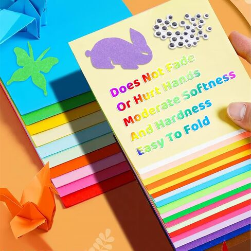 ورق أوريغامي، مجموعة ورق أوريغامي بلون وردي، ورق قابل للطي للمبتدئين، 200 ورقة مربعة مقاس 6 × 6 في ورق تزيين ورق أوريغامي مصنوعات يدوية فنية يدوية in Kuwait