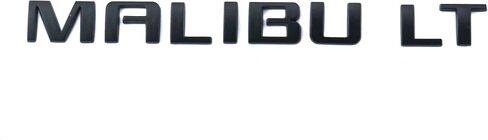 قطعتان من شعار Malibu LT، غطاء صندوق السيارة الخلفي، حرف الباب، شارة شعار، لوحة رياضية بديلة لـ 10-15 Malibu 22842006 (أسود لامع) in Kuwait