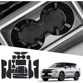 2026 Passport Door Slot Mats,for Honda 2026 Passport Accessories Anti-Slip Interior Rubber Mats Center Console Liner Compatible with 2026 Honda Passport RTL/TrailSport/TrailSport Elite(25PCS/Sets) in Kuwait
