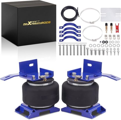 maXpeedingrods 5000 lbs Rear Air Suspension Bags Kit for Chevrolet Express GMC Savana 2500 3500 1996-2023 Air Helper Spring Kit in Saudi Arabia