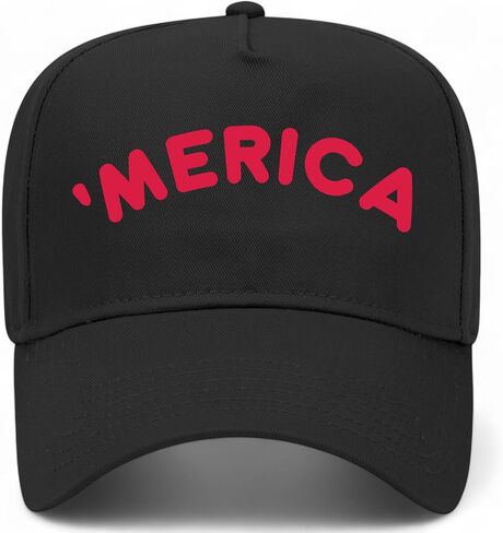 Merica Vintage Trucker Hat | 4th of July USA America Party | Premium Snapback Baseball Hat for Men & Women in Saudi Arabia
