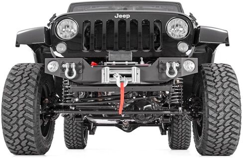 Rough Country Stubby Hybrid Hybrid Pumper for 2007-2018 Jeep Wrangler JK - 1062 in Saudi Arabia