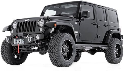 Rough Country Stubby Hybrid Hybrid Pumper for 2007-2018 Jeep Wrangler JK - 1062 in Saudi Arabia