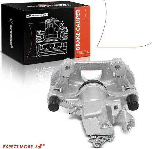 A-Premium Disc Brake Caliper Assembly with Bracket Compatible with Mini Cooper 2003 2004 2005 2006 2008 - Rear Left Driver, Replace# 34216763729 in Saudi Arabia