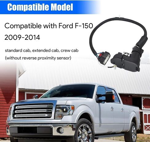 مقطورة سحب السحب Hitch Bar Mostruction تسخير متوافق مع 2009-2014 Ford F-150 استبدال 9L3Z-15A416-A 9L3Z15A416A TRILER HITC TOR TOOR CONTRICTION THERT in Kuwait