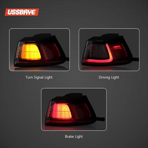 LED Tail Lights Compatible with 2019 2020 2021 2022 2023 Jeep Cherokee Taillights Rear Outer Rear Tail LIght Assembly CH2804119 68275959AF (Left Driver Side) in Kuwait