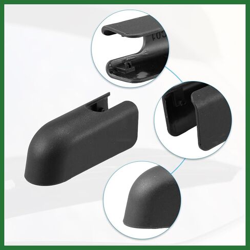 Motoforti Rear Windshield Wiper Arm Nut Cover Cap Fit for Nissan Kicks Juke - Pack of 1 Black Long-lasting in Saudi Arabia