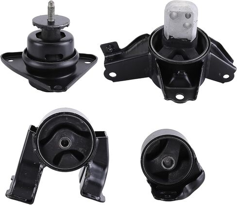 4PCS محرك محرك MOTUL و TRAND MOUNT لـ HYUNDAI ELANTRA 2.0L 2007 2008 2008 2010 الأمامية الأمامية اليمنى يمين محرك المحرك MOUNT MOUN in Saudi Arabia