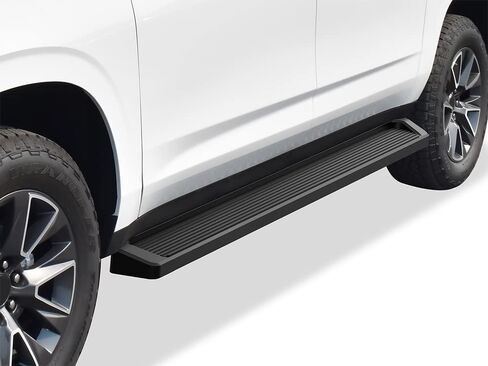 APS (Black Powder Coated Running Board Style) Running Boards Bars Compatible with Chevy Suburban 2021-2025 in Saudi Arabia