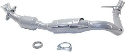 Garage-Pro الأمامي اليسرى واليمين 2-PC استبدال مجموعة المحول الحفاز المباشر من أجل Ford F-150 ، F-250 1997-1999 ، Expedition 1997-2000 5.4L ENG VIN: L ، 4WD 46 State Legal in Saudi Arabia