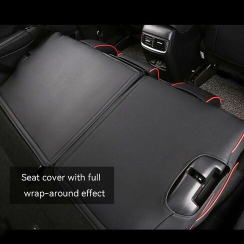 CocheFamilia Custom Fit Full Set Car Seat Covers for Select Honda CRV 2017 2018 2019 2020 2021 2022 - Leatherette (Black, 2017-2022 CRV) in Saudi Arabia