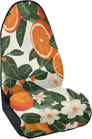 Modysero Universal Waterproof Towel Seat Cover for Car Orange Seat Towel After Gym Workout Swimming Running Soft Breathable Washable Automotive Front Seat in Kuwait