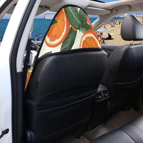Modysero Universal Waterproof Towel Seat Cover for Car Orange Seat Towel After Gym Workout Swimming Running Soft Breathable Washable Automotive Front Seat in Kuwait
