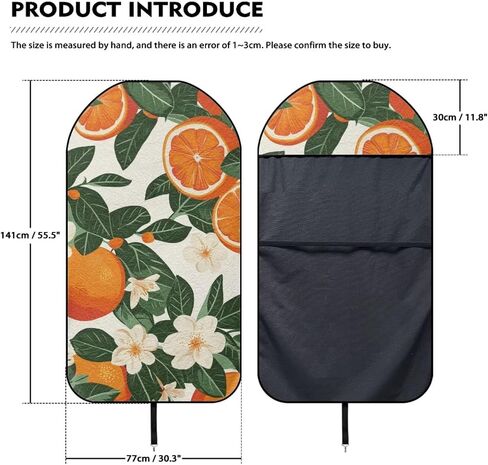Modysero Universal Waterproof Towel Seat Cover for Car Orange Seat Towel After Gym Workout Swimming Running Soft Breathable Washable Automotive Front Seat in Kuwait
