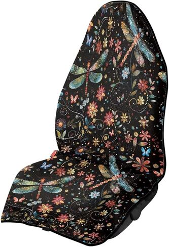 Modysero Universal Waterproof Towel Seat Cover for Car Orange Seat Towel After Gym Workout Swimming Running Soft Breathable Washable Automotive Front Seat in Kuwait