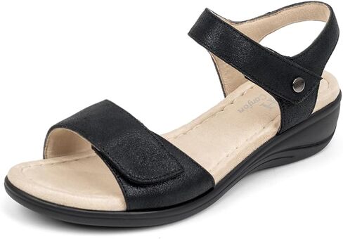 VJH Confort WIDGE WIDGE Sandals LOW HOLE CHEEL HOOP-ALD-LOOP OPEN OPEN OPEN in Kuwait