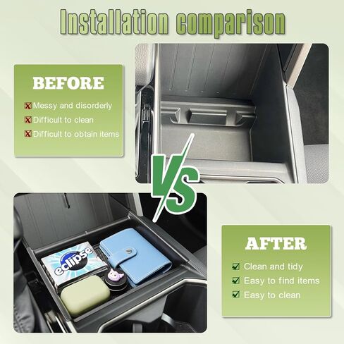 منظم وحدة التحكم المركزية المتوافقة مع تويوتا توندرا 2022-2025 الملحقات ، مسند ذراع الحامل الثانوي صندوق إدراج صينية للتندرا SR5 محدودة TRD Pro ، Black in Saudi Arabia