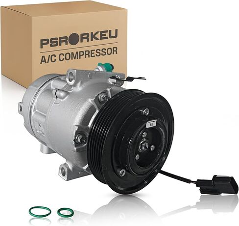 CO29193C A/C Air Conditioner AC Compressor W/Clutch Fits Hyundai Elantra/Elantra Coupe/Elantra GT 2014-2020 Kia Forte/Forte Koup/Forte5/Soul 2014-2019 in Saudi Arabia