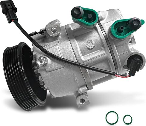 CO29193C A/C Air Conditioner AC Compressor W/Clutch Fits Hyundai Elantra/Elantra Coupe/Elantra GT 2014-2020 Kia Forte/Forte Koup/Forte5/Soul 2014-2019 in Saudi Arabia