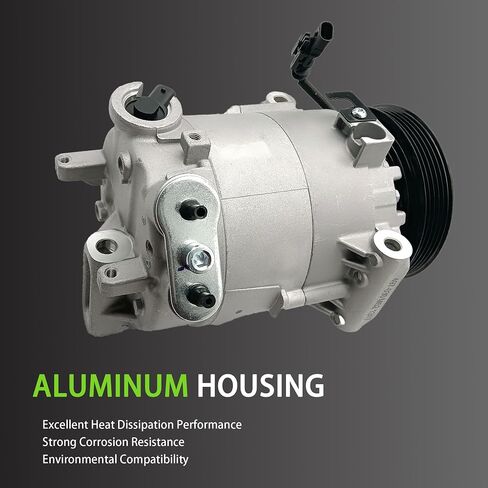 CO29193C A/C Air Conditioner AC Compressor W/Clutch Fits Hyundai Elantra/Elantra Coupe/Elantra GT 2014-2020 Kia Forte/Forte Koup/Forte5/Soul 2014-2019 in Saudi Arabia
