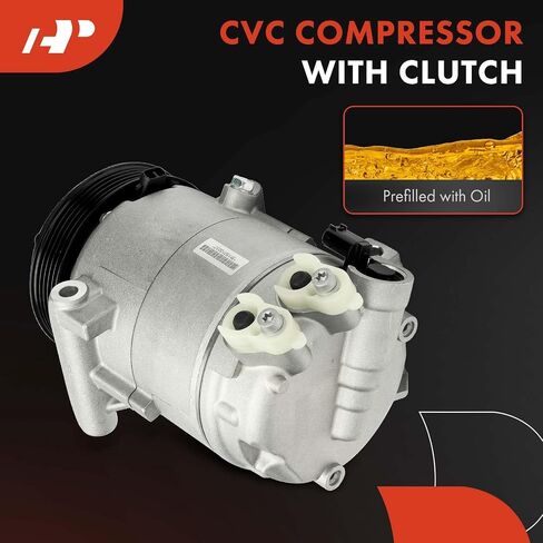 A-Premium Air Conditioner AC Compressor with Clutch Compatible with Jeep BU Series Renegade & Fiat 500X, 2016 2017 2018, 1.4L 2.4L in Saudi Arabia