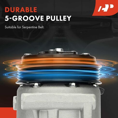 A-Premium Air Conditioner AC Compressor with Clutch Compatible with Jeep BU Series Renegade & Fiat 500X, 2016 2017 2018, 1.4L 2.4L in Saudi Arabia