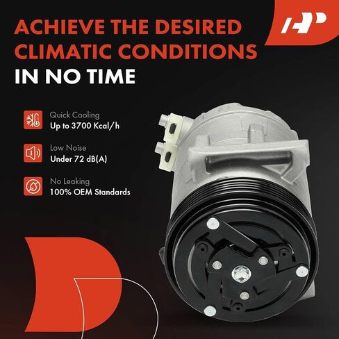 A-Premium Air Conditioner AC Compressor with Clutch Compatible with Jeep BU Series Renegade & Fiat 500X, 2016 2017 2018, 1.4L 2.4L in Saudi Arabia