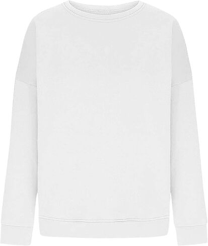 Oversized Sweatshirt for Women Crewneck Long Sleeve Pullover Hoodies Casual Fleece Sweaters Tops Fall Fashion 2025 in Saudi Arabia