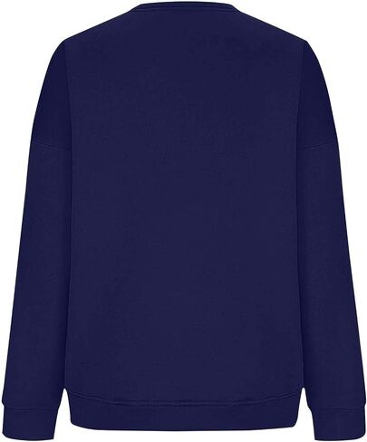 Oversized Sweatshirt for Women Crewneck Long Sleeve Pullover Hoodies Casual Fleece Sweaters Tops Fall Fashion 2025 in Saudi Arabia