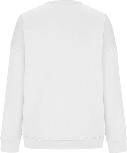 Oversized Sweatshirt for Women Crewneck Long Sleeve Pullover Hoodies Casual Fleece Sweaters Tops Fall Fashion 2025 in Saudi Arabia