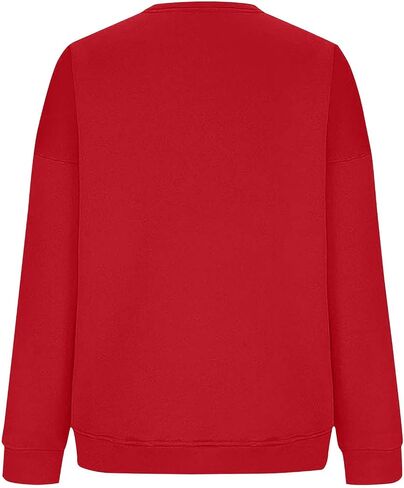 Oversized Sweatshirt for Women Crewneck Long Sleeve Pullover Hoodies Casual Fleece Sweaters Tops Fall Fashion 2025 in Saudi Arabia