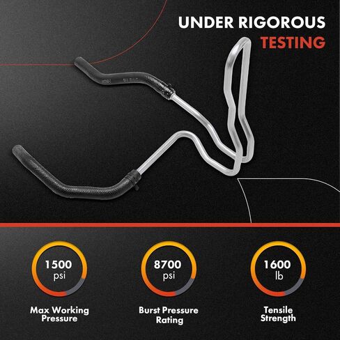 A-Premium Power Touring Hose Hose Line Line Assembly متوافق مع Nissan Altima 2004-2006 ، Maxima 2004-2008 ، Quest 2004-2009 ، 3.5L ، TUBAL ، استبدال# 497905Z000 in Saudi Arabia