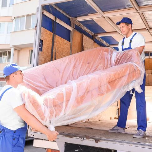 Sofa Plastic Cover, 1 Pack, For Moving, Painting, Storage, Home Renovation, Disposable Protection Cover For Home, Moving & Storage Supplies, Furniture Protector in Kuwait