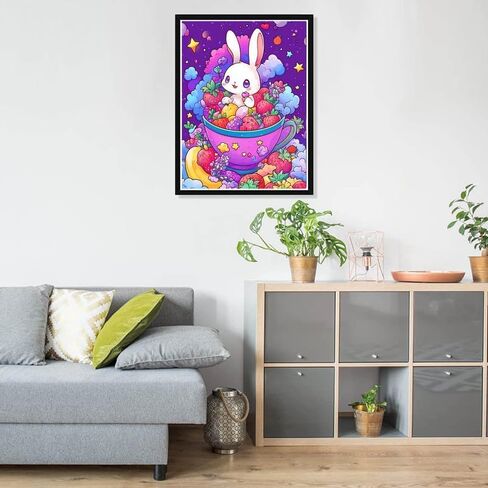 Pavemlo 5D Diamond Art Kits for Adults Hedgehog Reading, Full Drill Diamond Art Animals Pictures Paint with Diamonds, DIY Cross Stitch Jewel Art Rhinestone Craft for Home Wall Decor 12x16 inch in Saudi Arabia